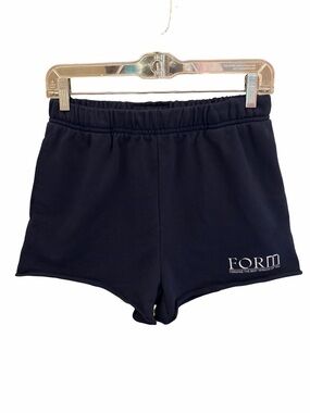 FORM Navy Studio Sweat Shorts